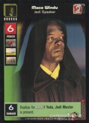 Mace Windu, Jedi Speaker [Foil]